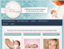 Tablet Screenshot of birthandbreastfeedingsolutions.com